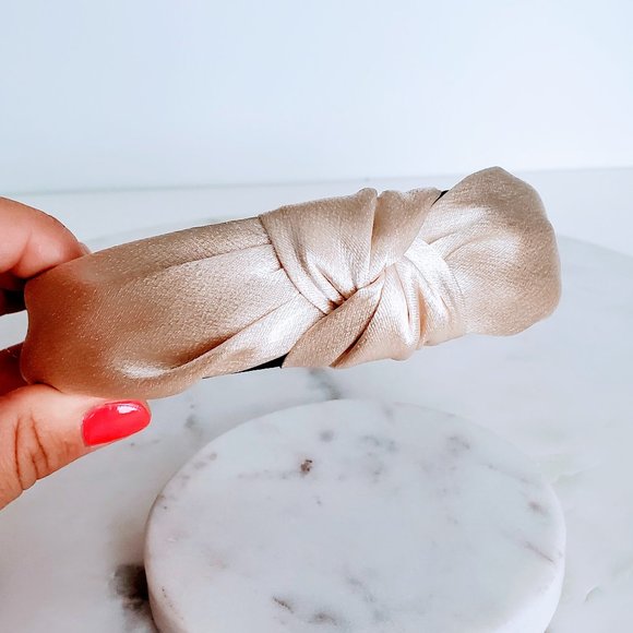 !!!!5 for $25 Beige Knot Decor Headband - Picture 2 of 6